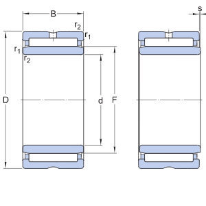 Rodamiento de agujas Needle Roller Bearing